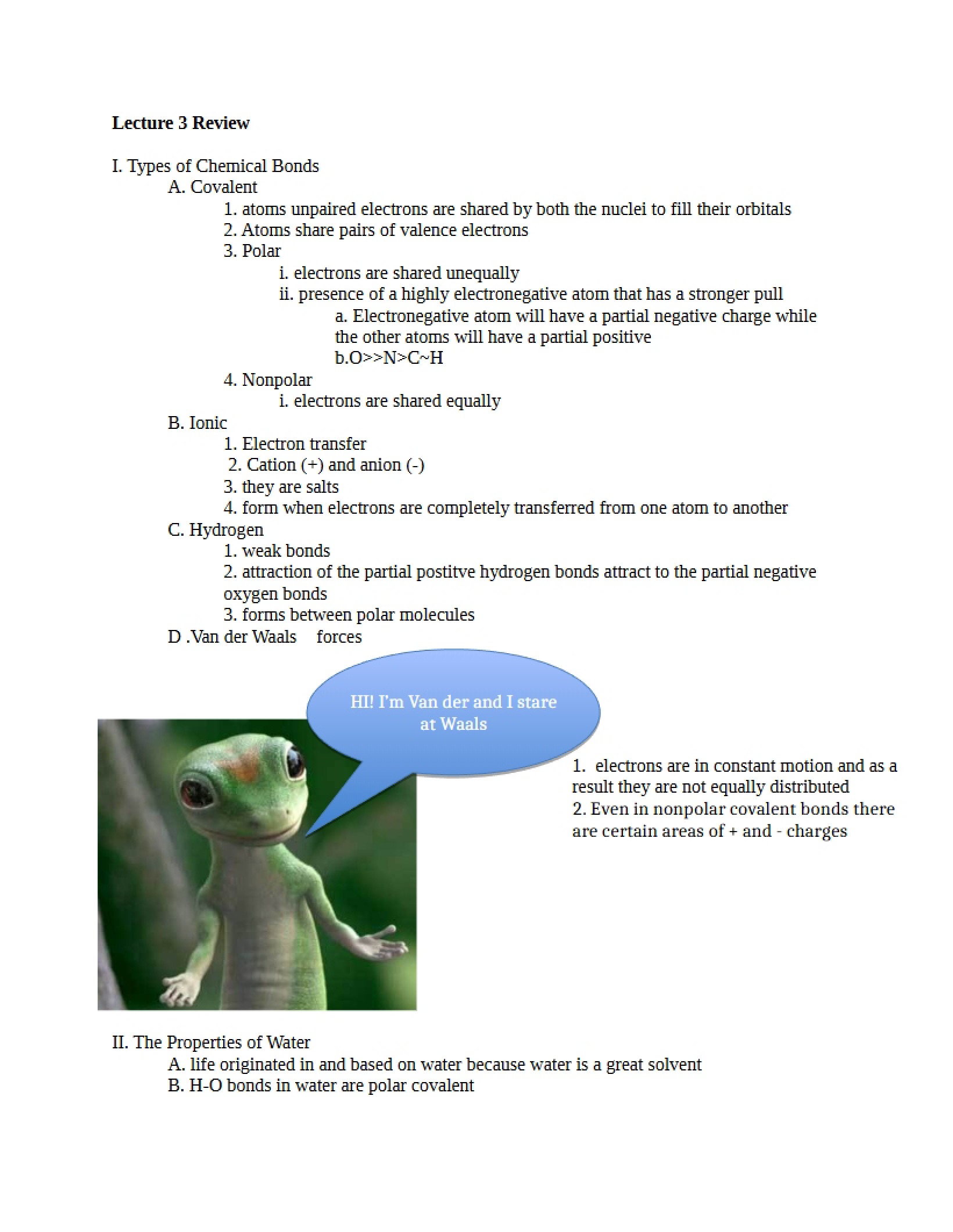 Third Lecture
