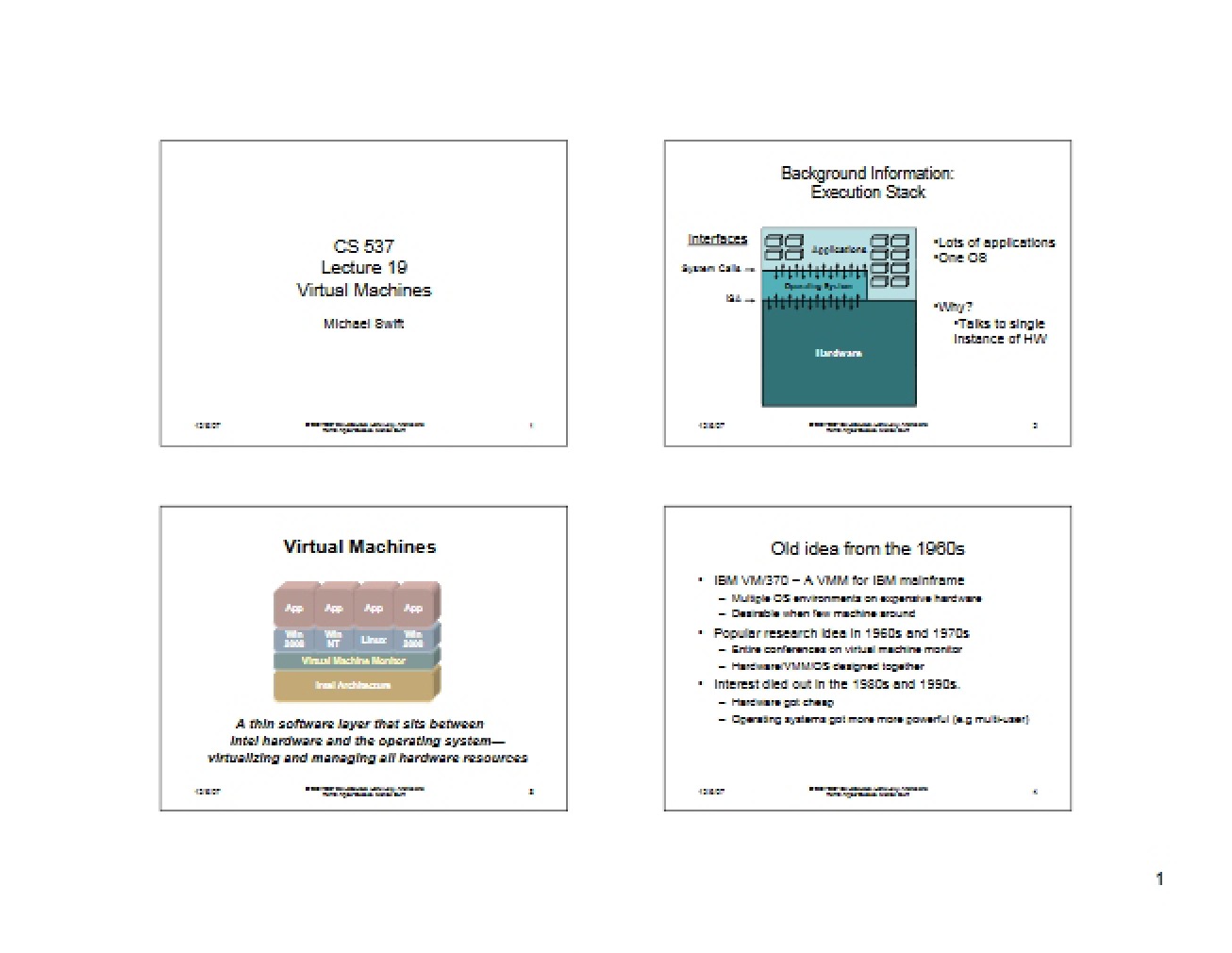 Virtual Machine Concepts