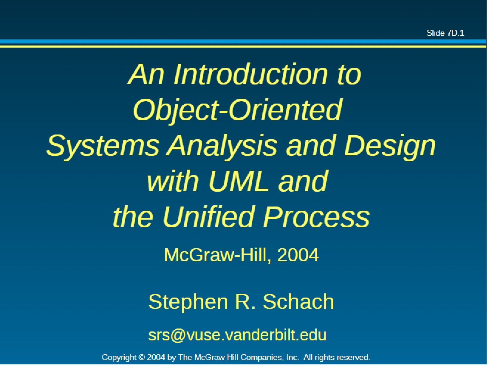 Analysis Workflow II (Chapter 7d)