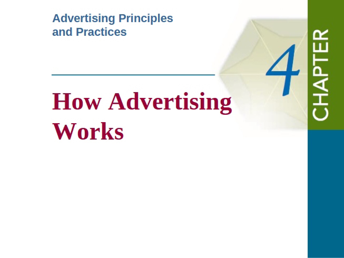 Functionality of Advertising