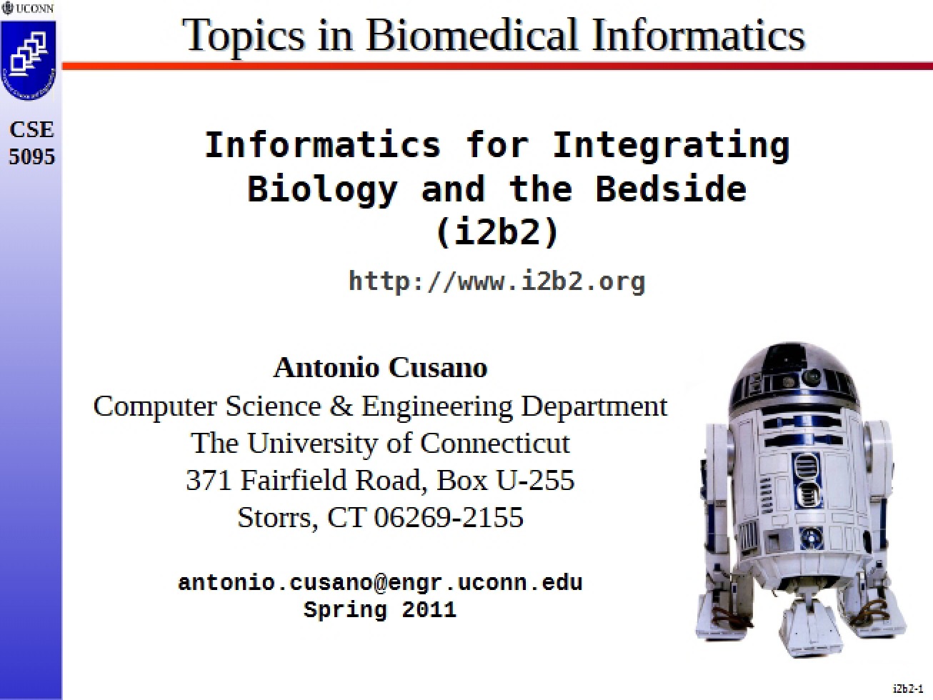 Informatics for Integrating Biology and the Bedside