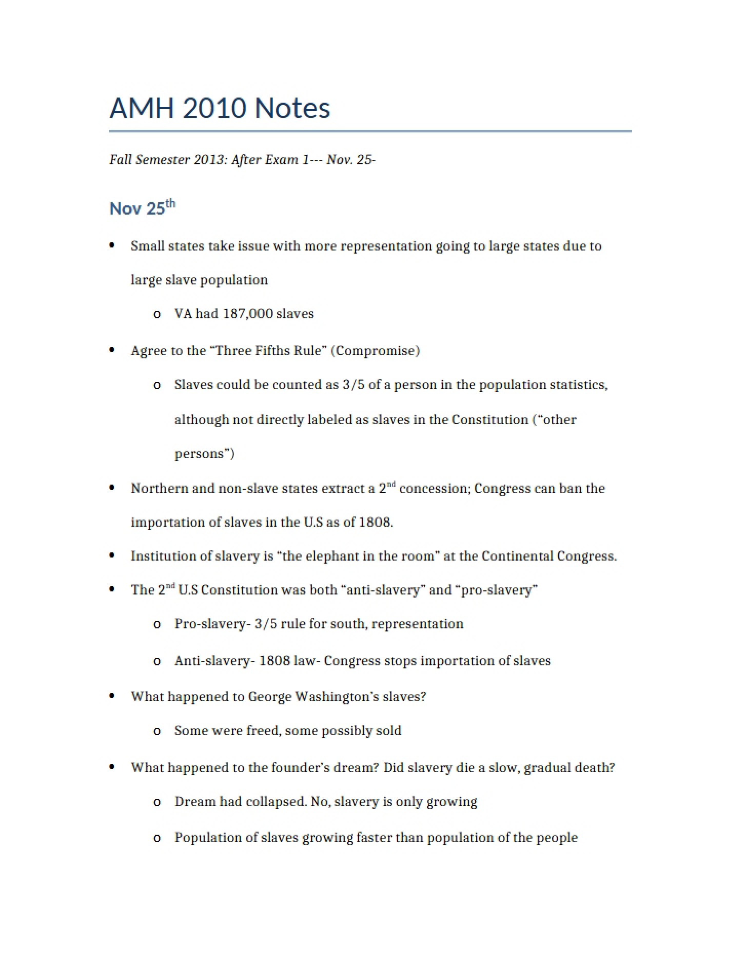 Chronological Records of Subject Lectures