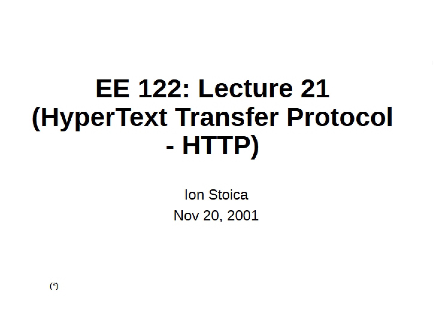 HTTP Protocol