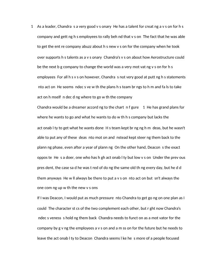 Written Assignment I - Module 3