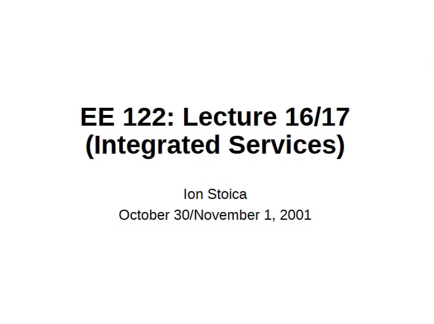 Services Integration