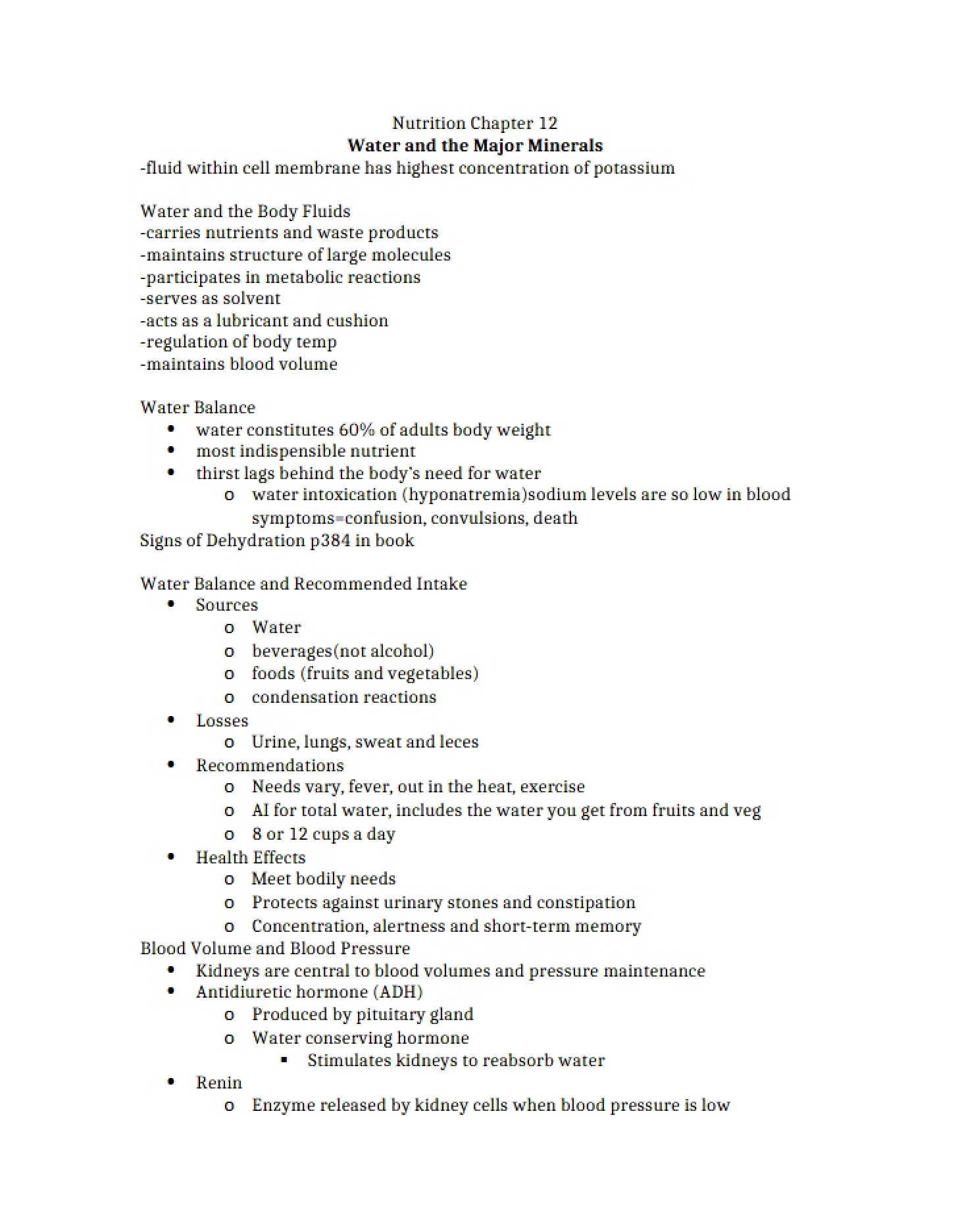Profiles for Common Screening