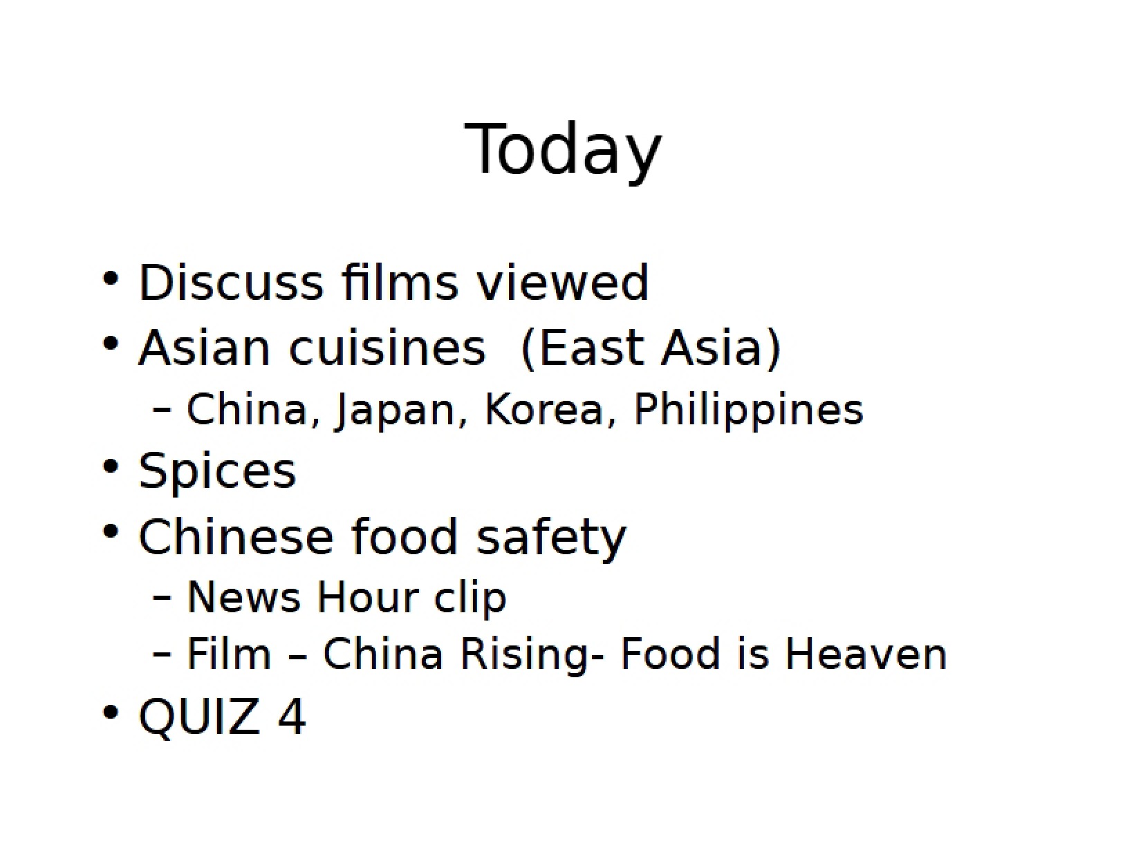 Cuisine of Asia