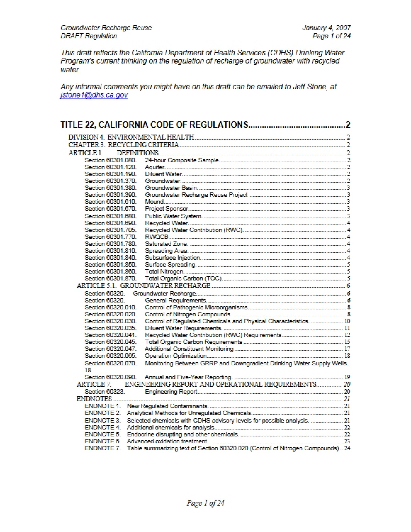 California Code of Regulations - Goals and Methods of Sustainable Building Projects (CEE 115)