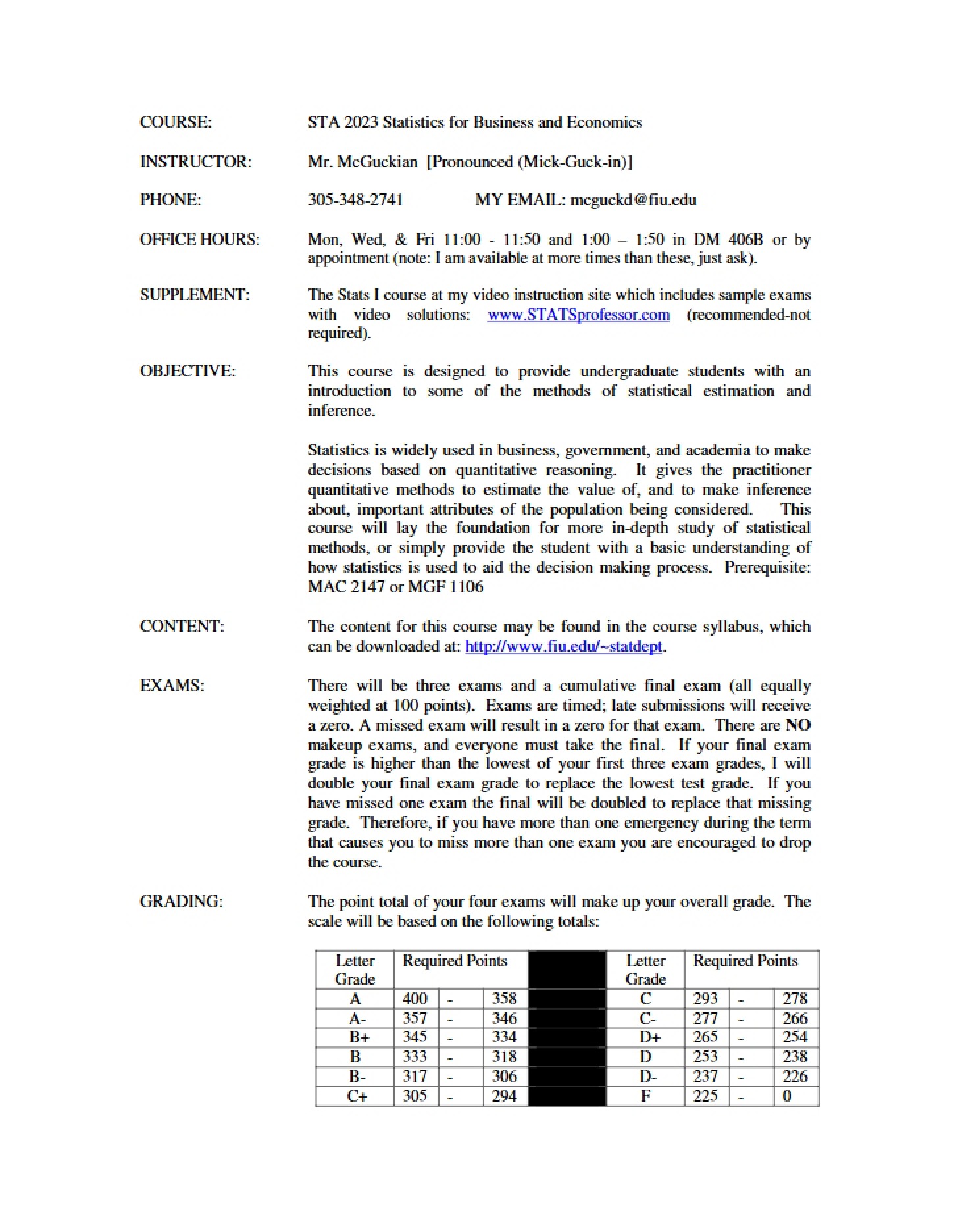 Teaching Plan