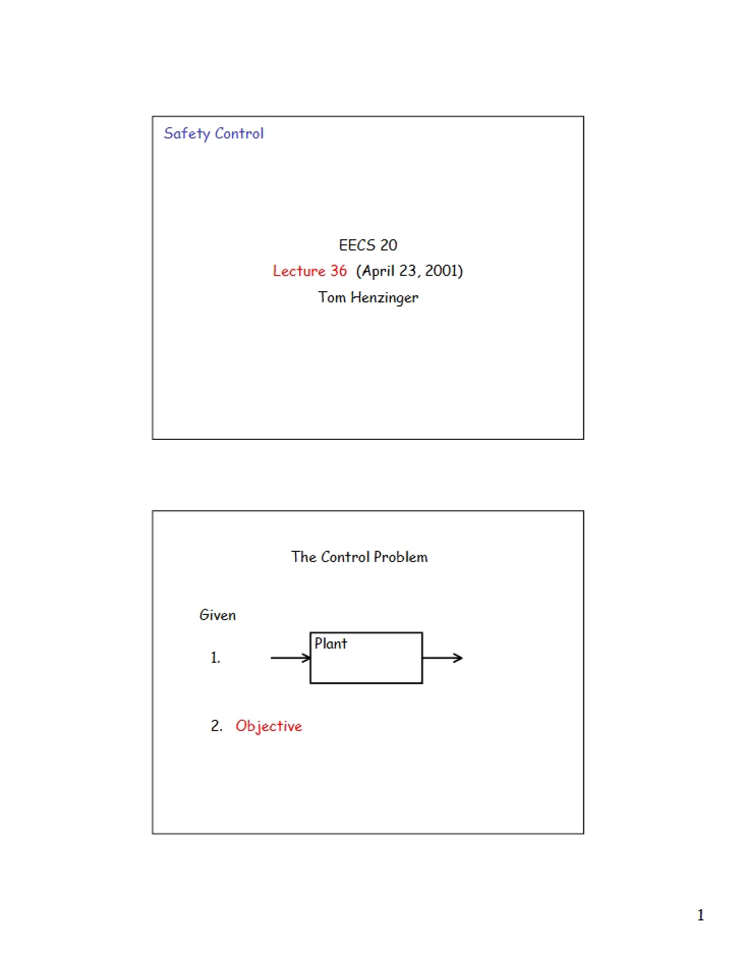 Academic Notes