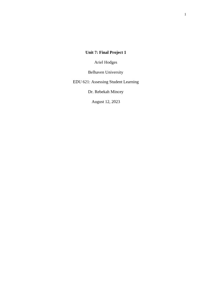 Final Project 1 - Unit 7