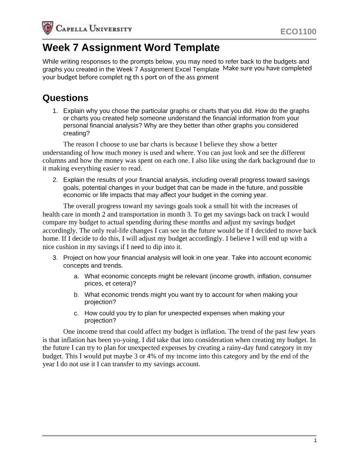 Week 7 Assignment Word Template Final
