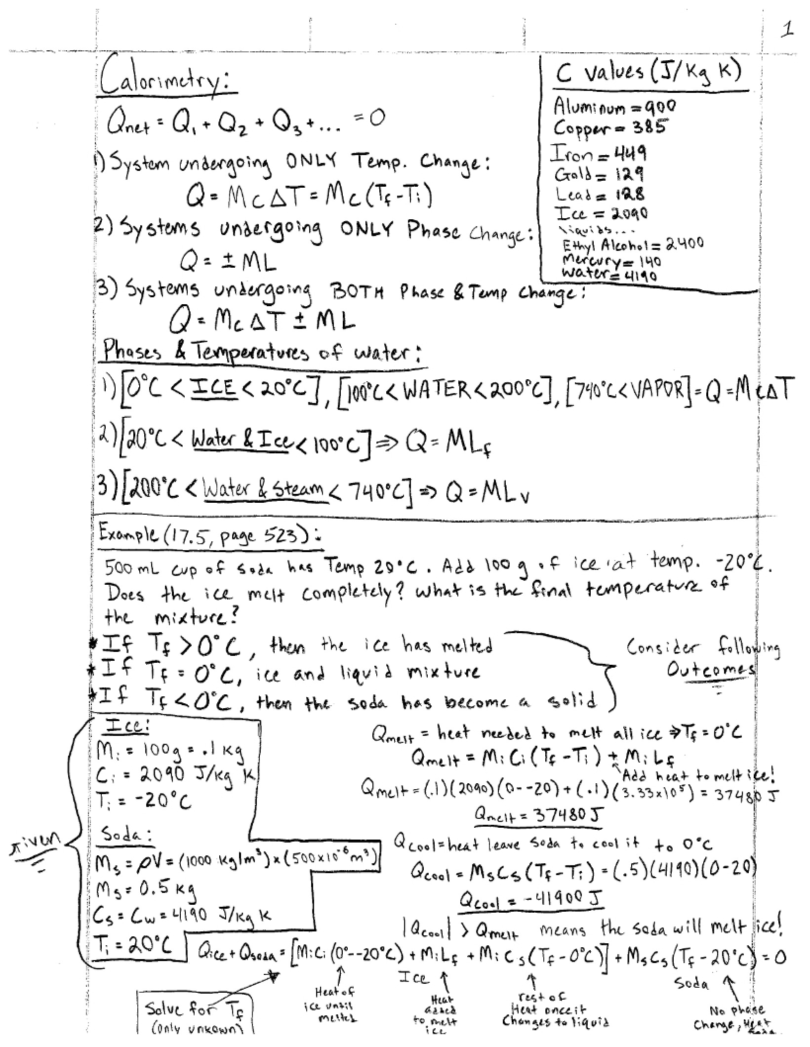 General Physics Notes