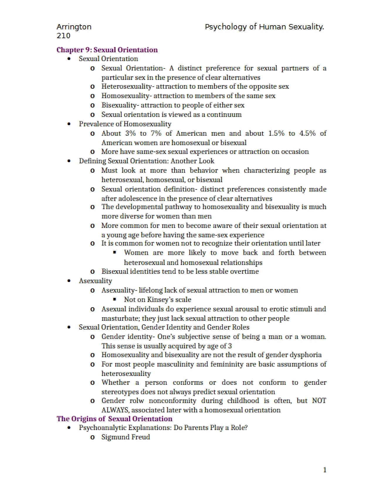 Chapter 9 Psychology Reading