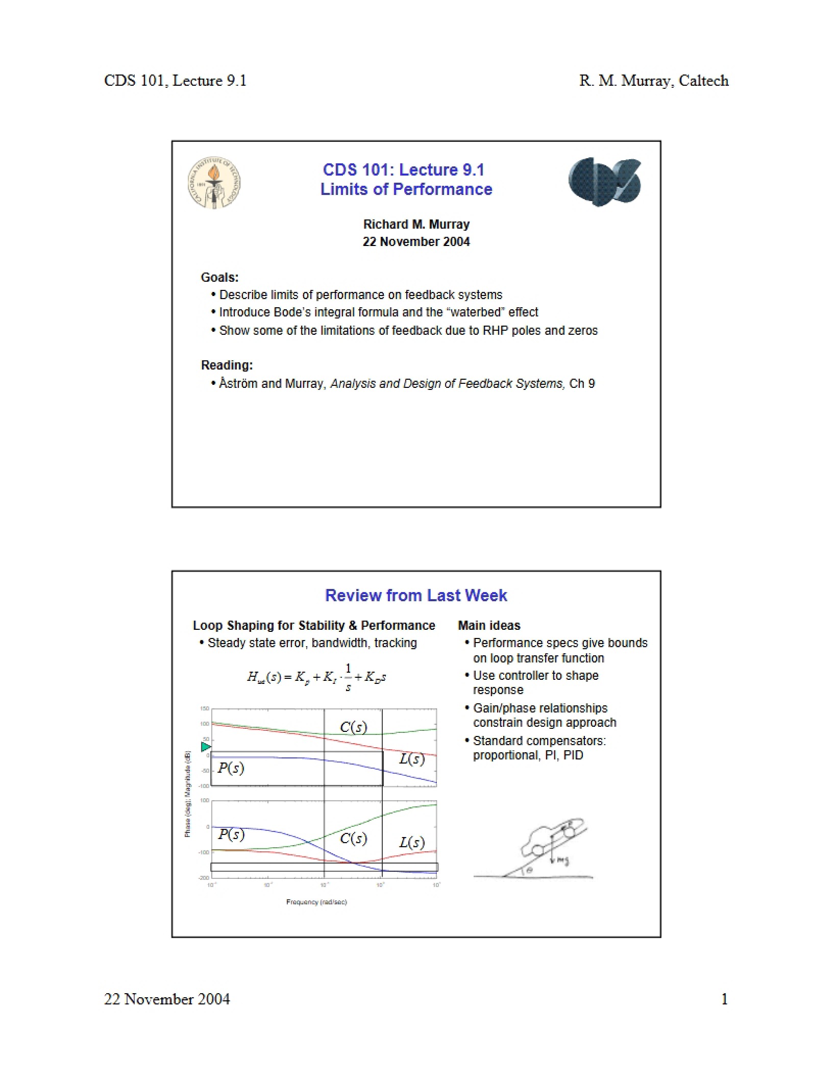Performance Limits