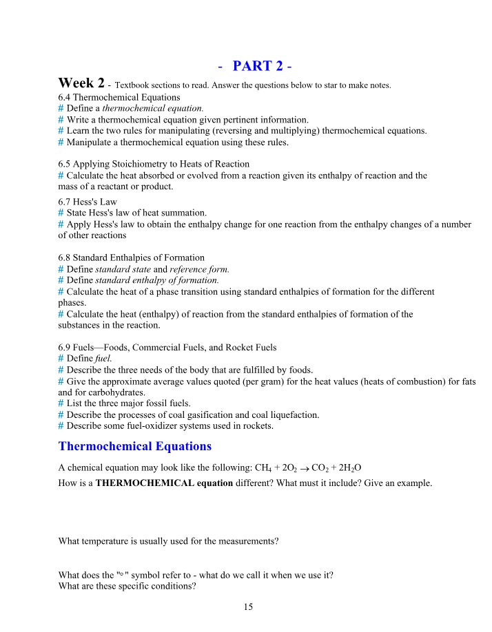 Thermodynamics - Part 2