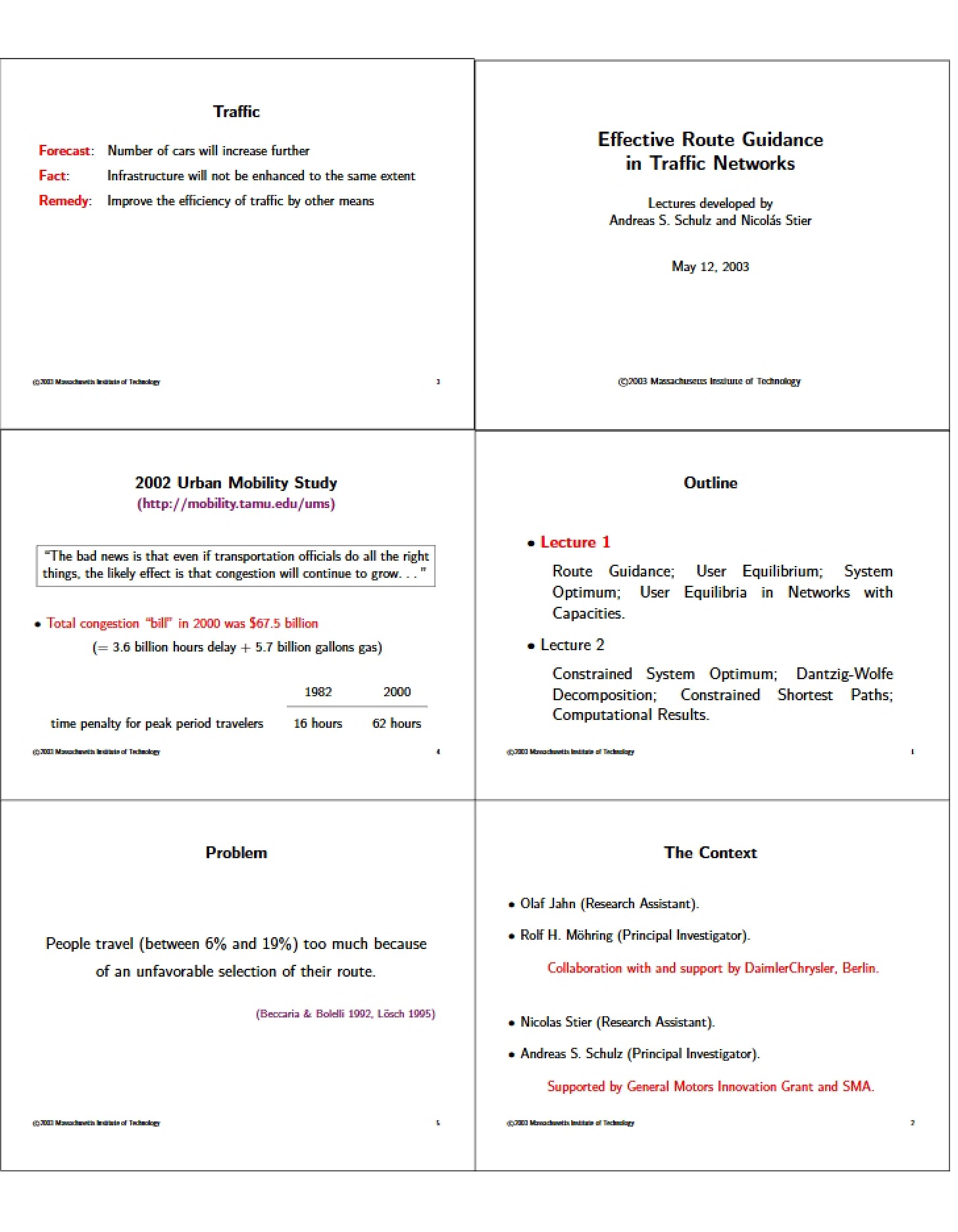 Class Session Notes - 8 Pages