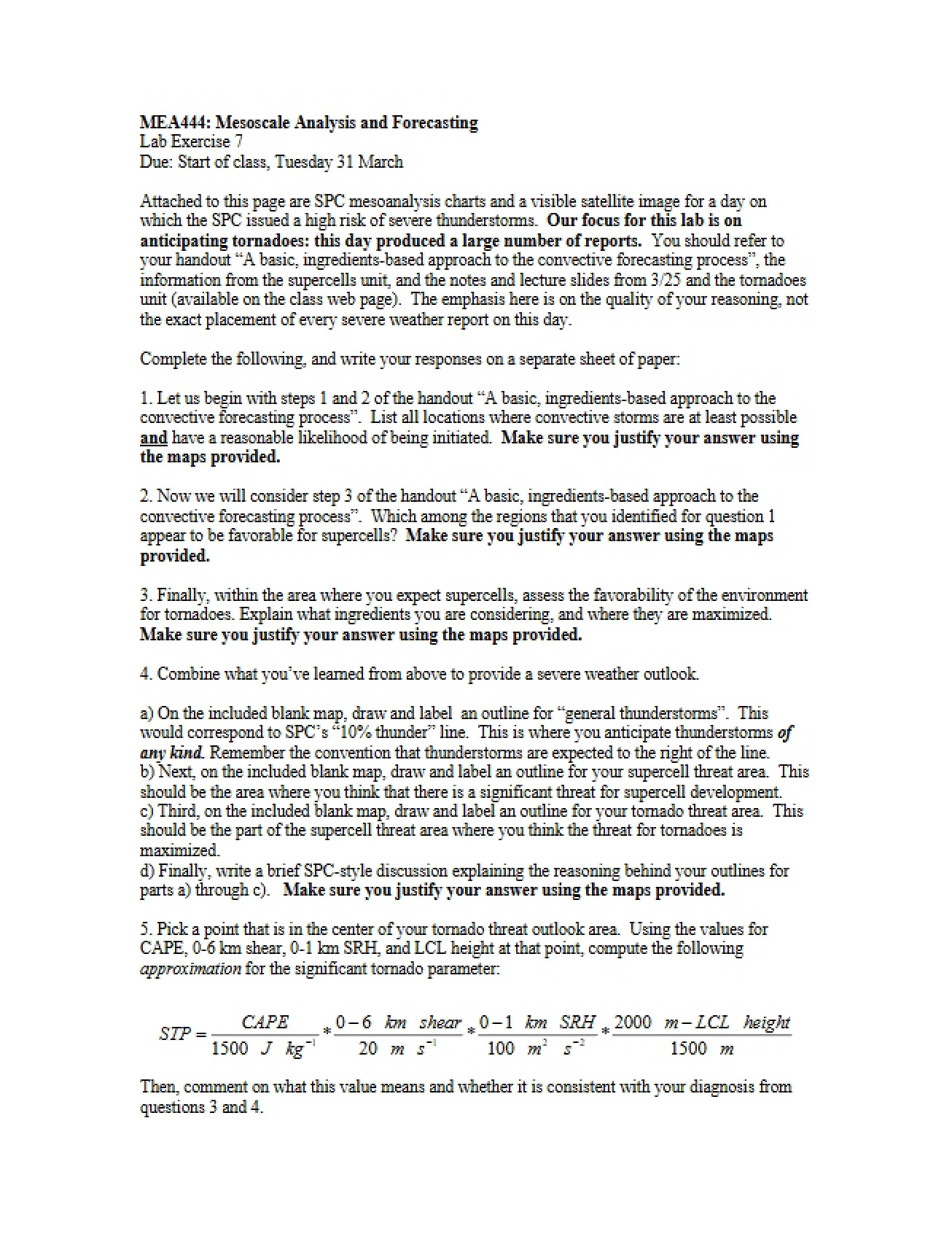Analysis and Forecasting of Mesoscale