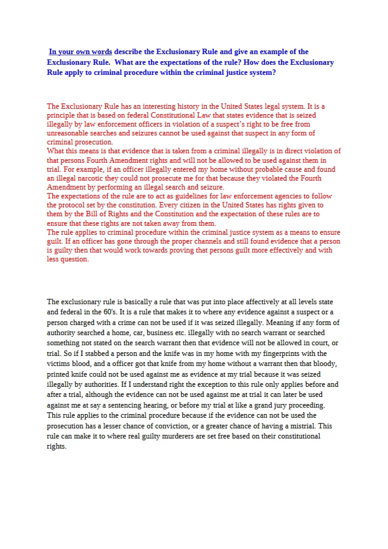 CJA 364 Assignment