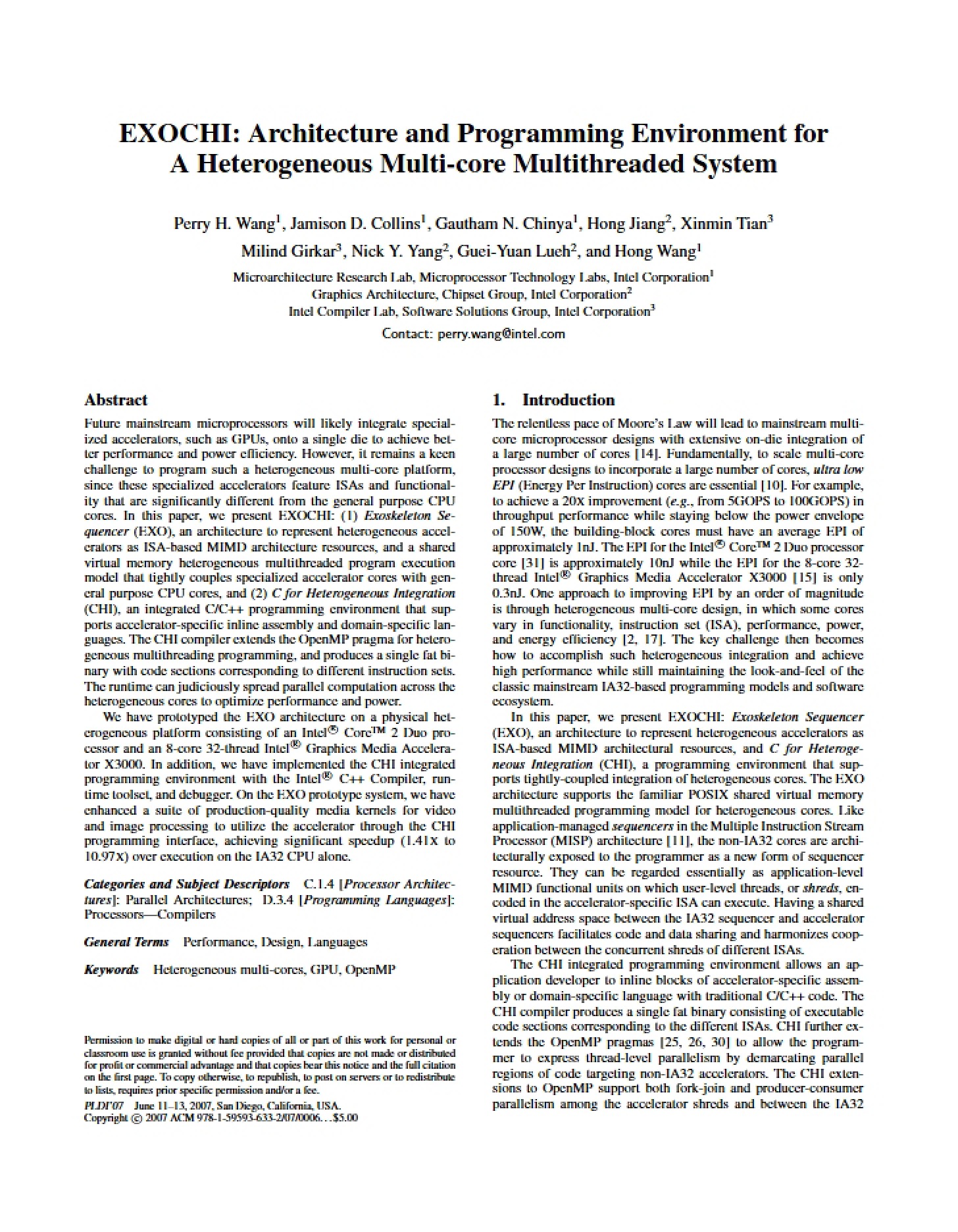 Wang Publication