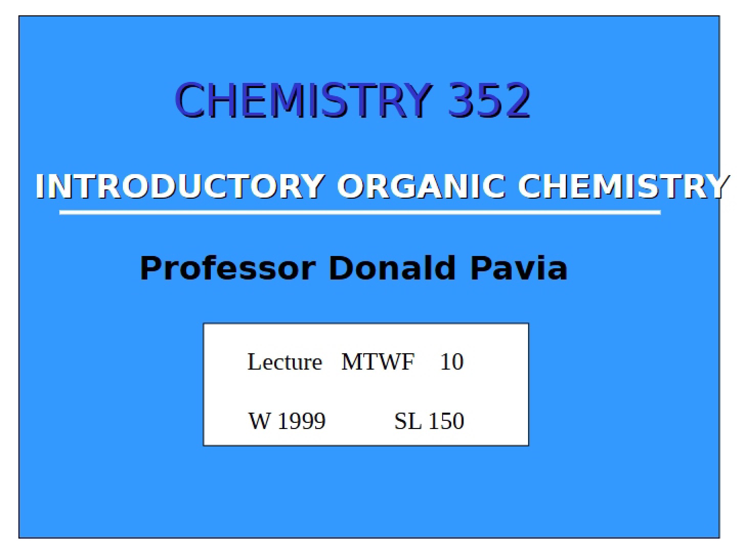 Introduction to Organic Chemistry