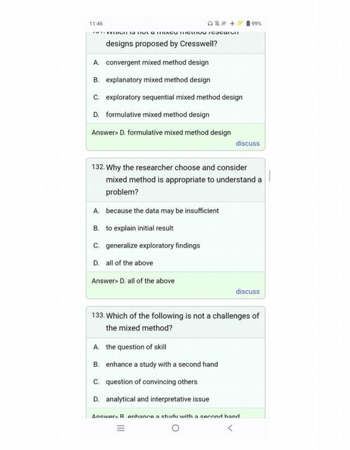 Formulative Mixed Method Designs