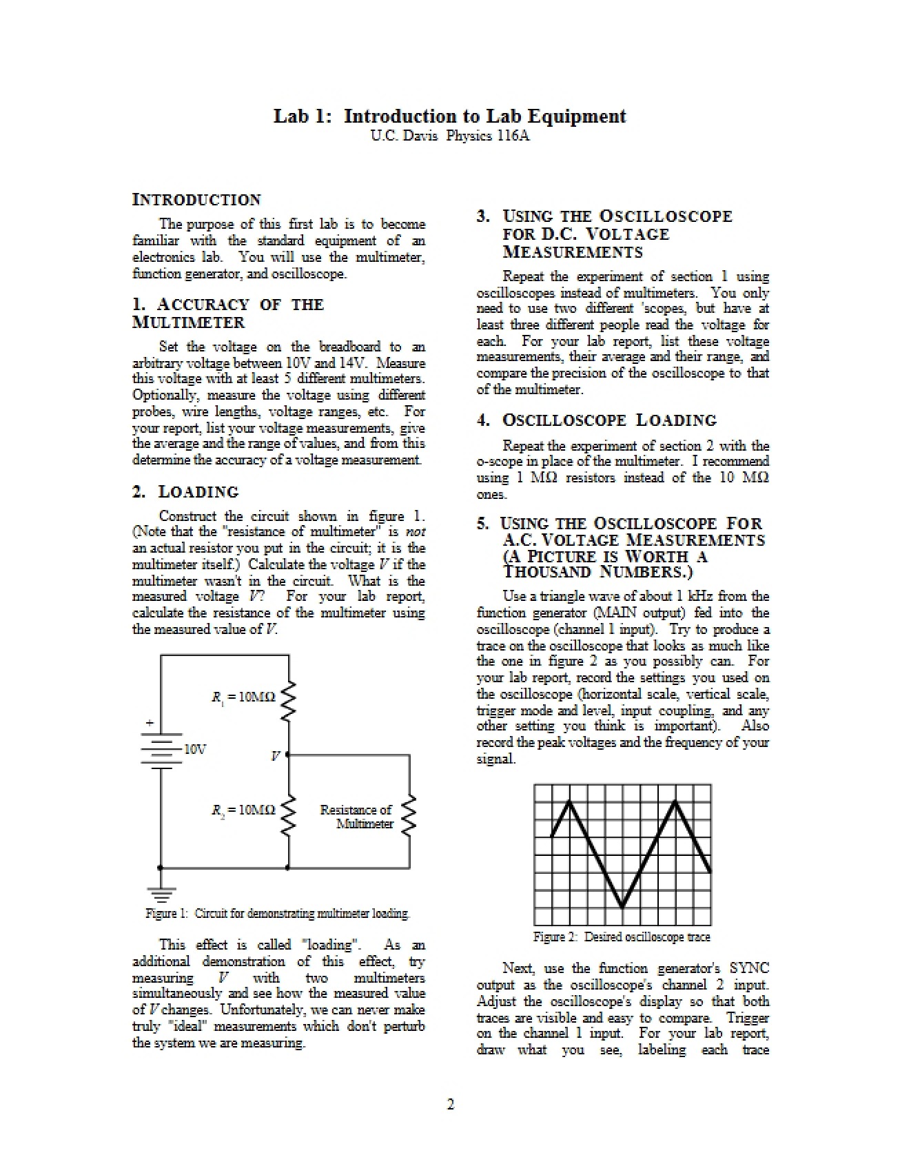 Introduction to Laboratory Equipment