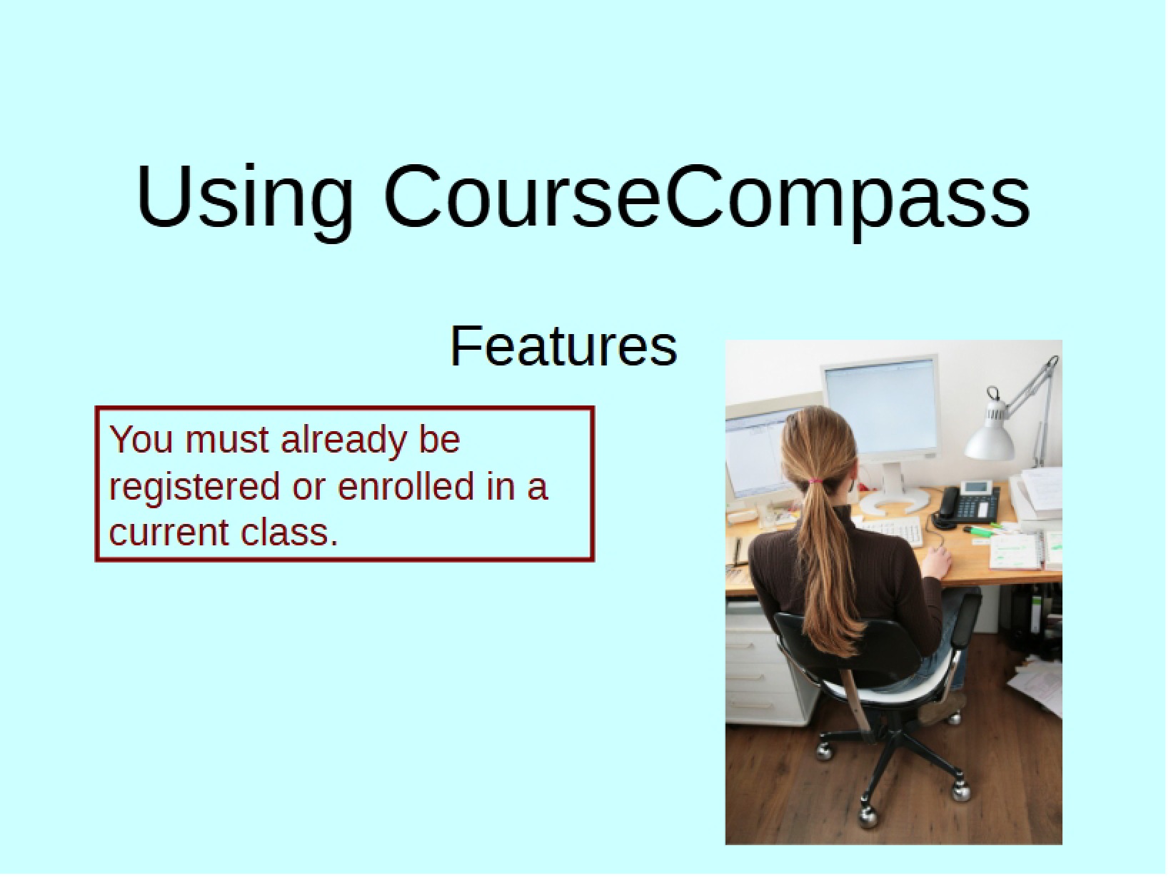 Course Compass Usage