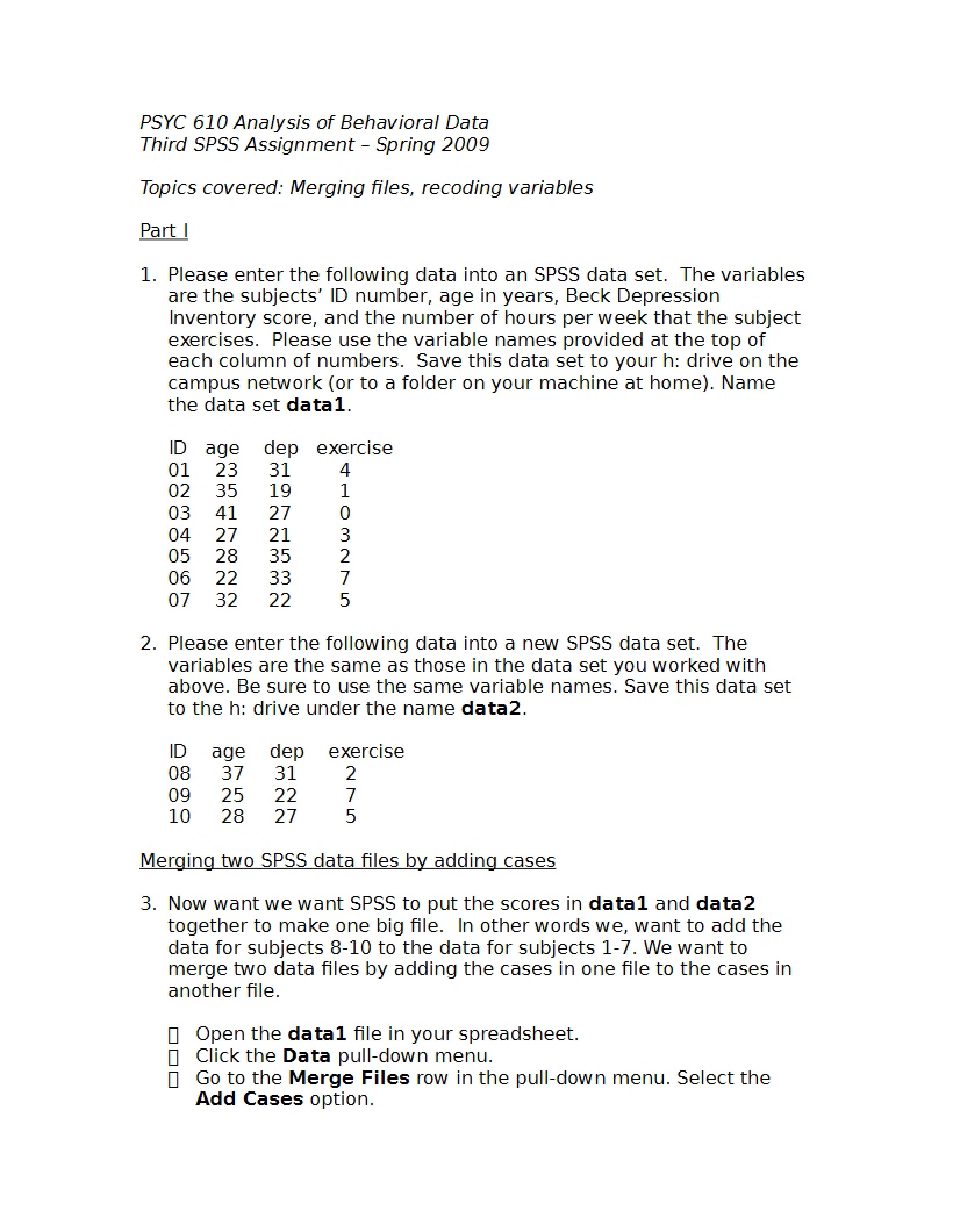 Course Study Guide