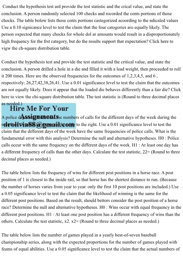 Hypothesis Testing - Test Statistic and Critical Value