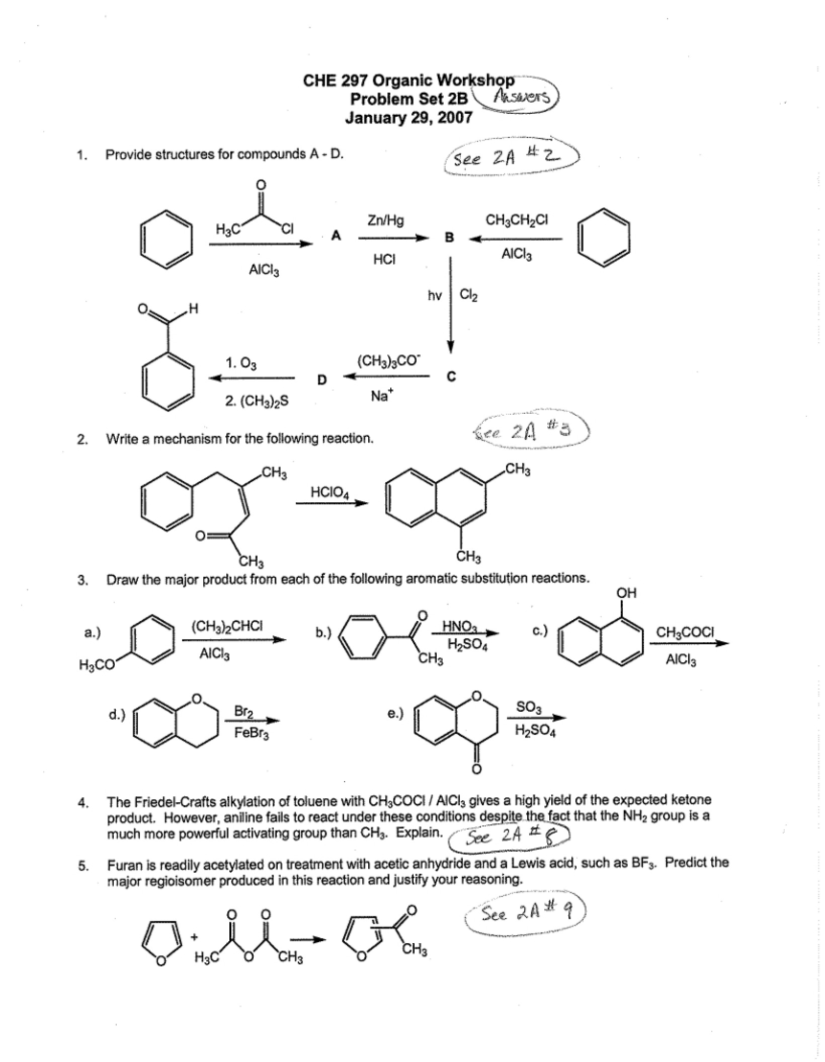 Set 2B Problems
