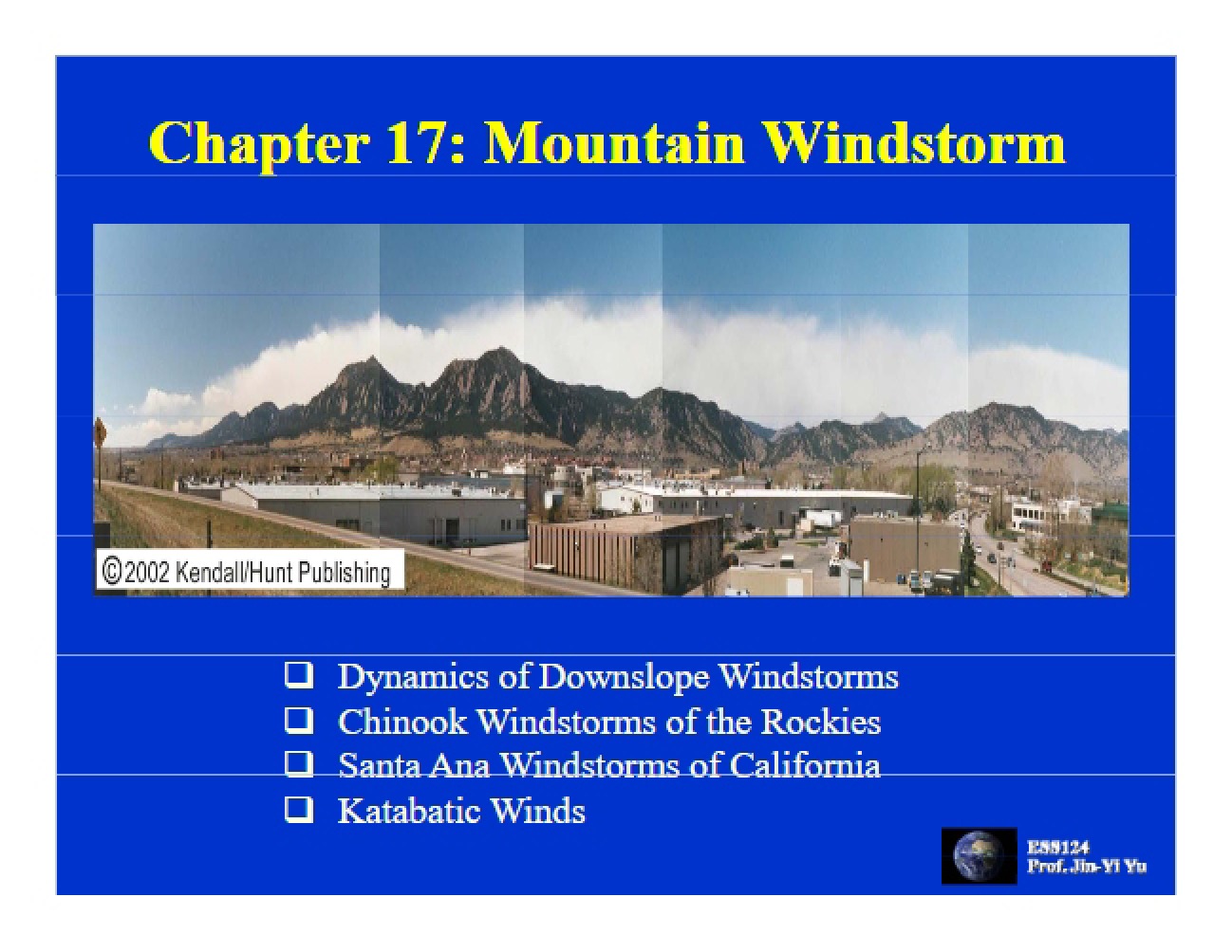 Windstorms in Mountains
