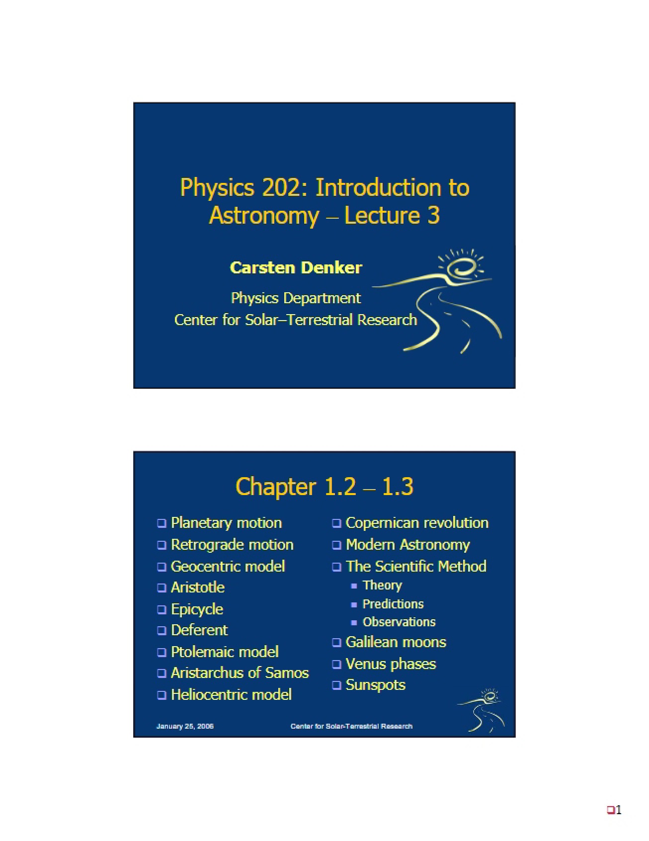 Cosmology Lecture Notes