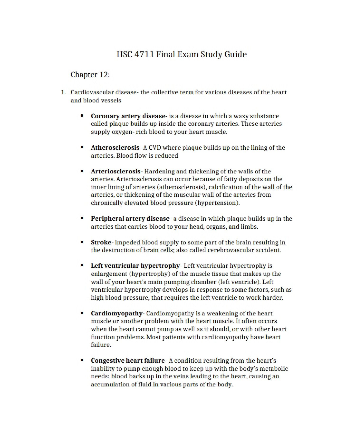Strategy for the Culminating Course Test