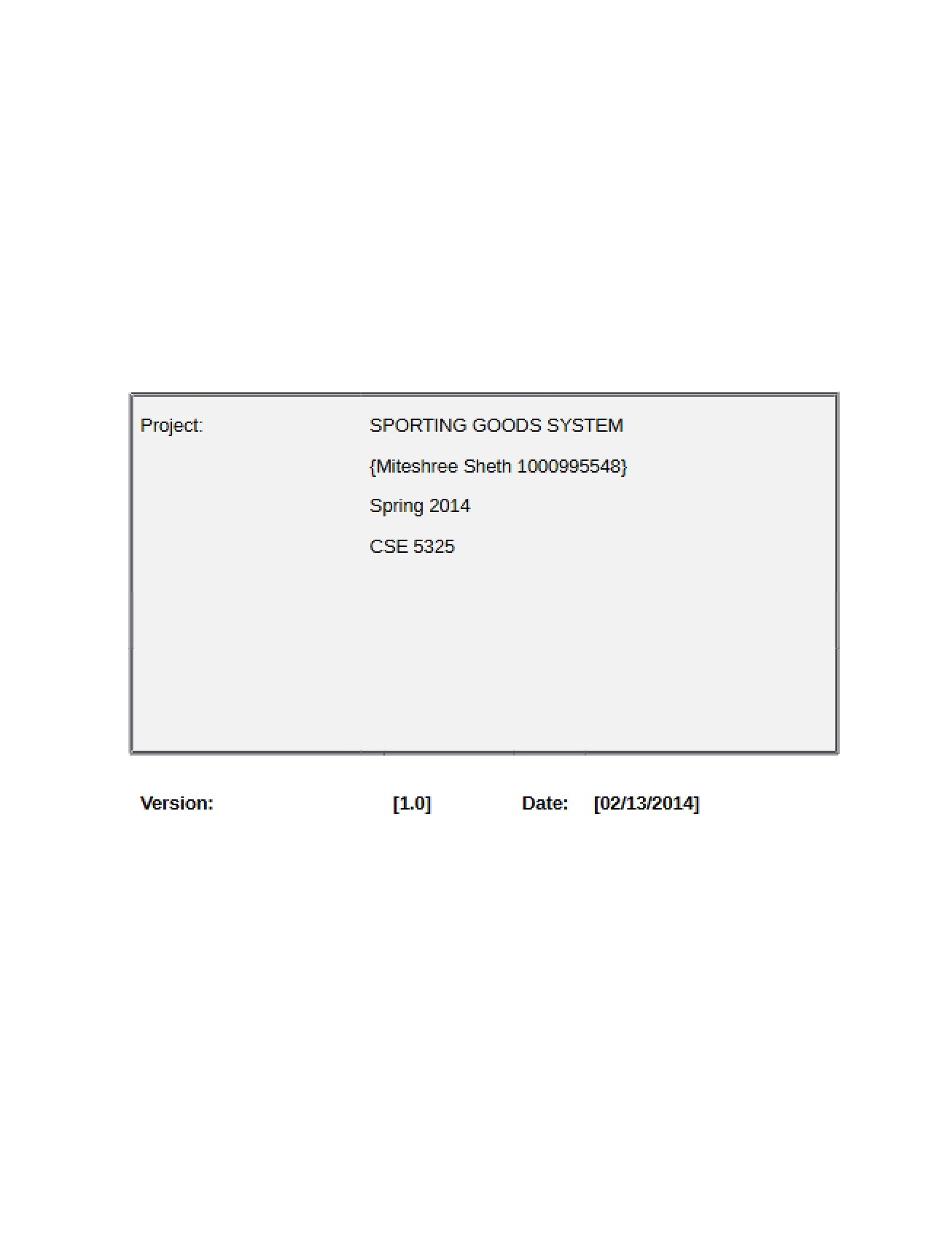 Report on SE Project