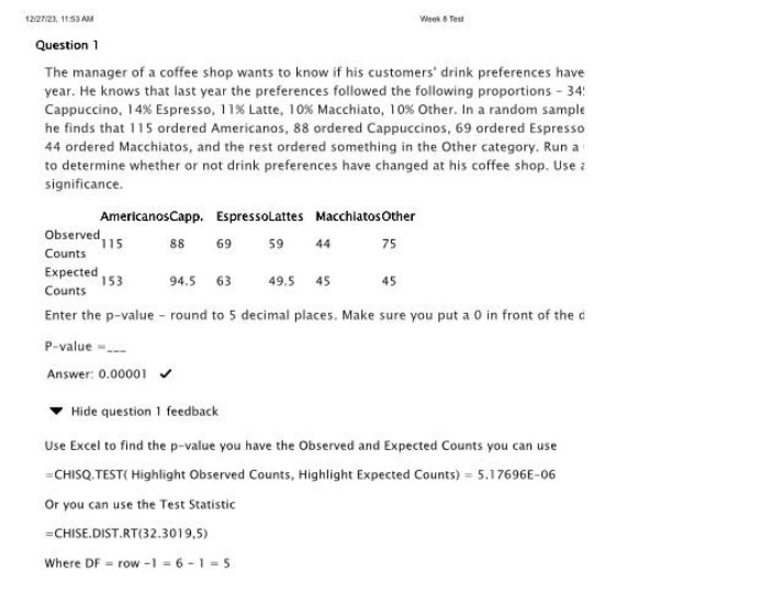 Week 8 Test - MATH 302