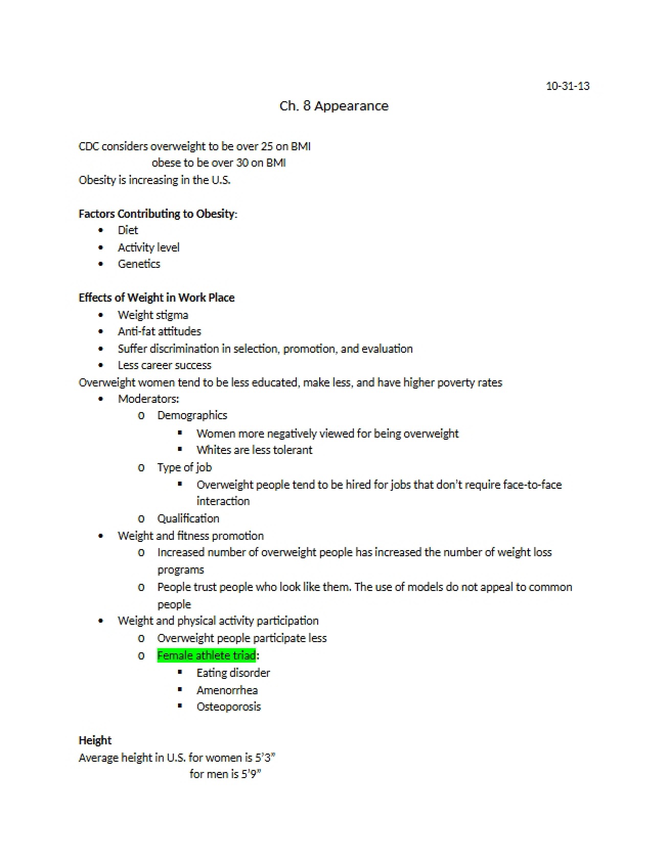 Chapter 8 Appearance in Sport Organizations