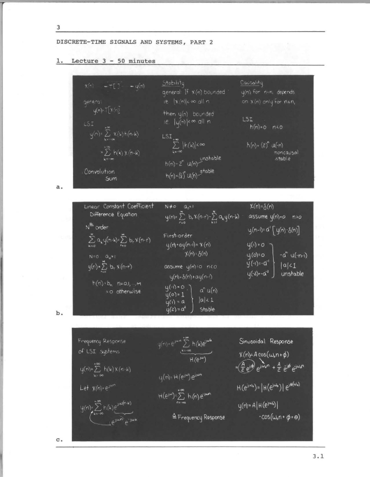 Part 2 of Discrete-Time Systems and Signals