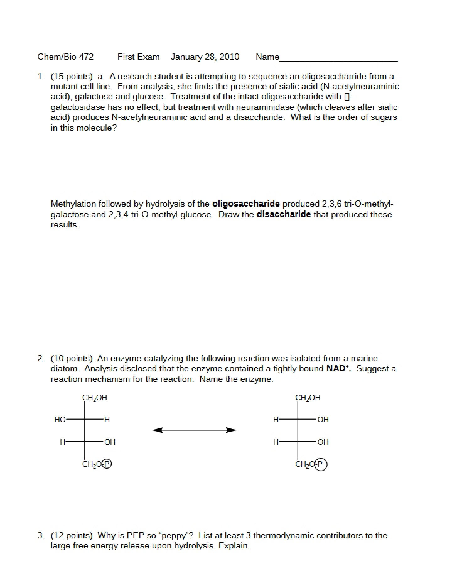Test 1 - 3 Pages