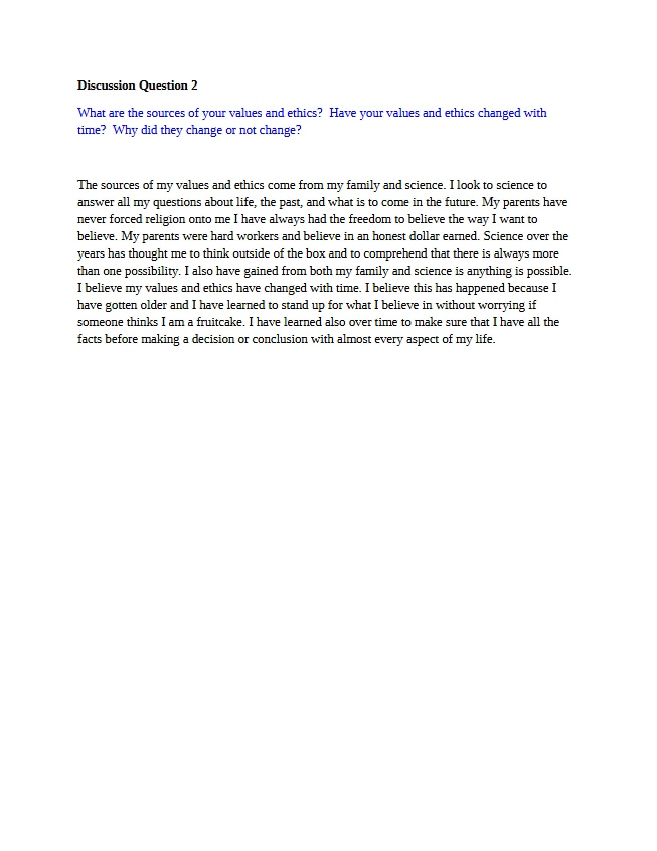 Question Two for Discussion (1)
