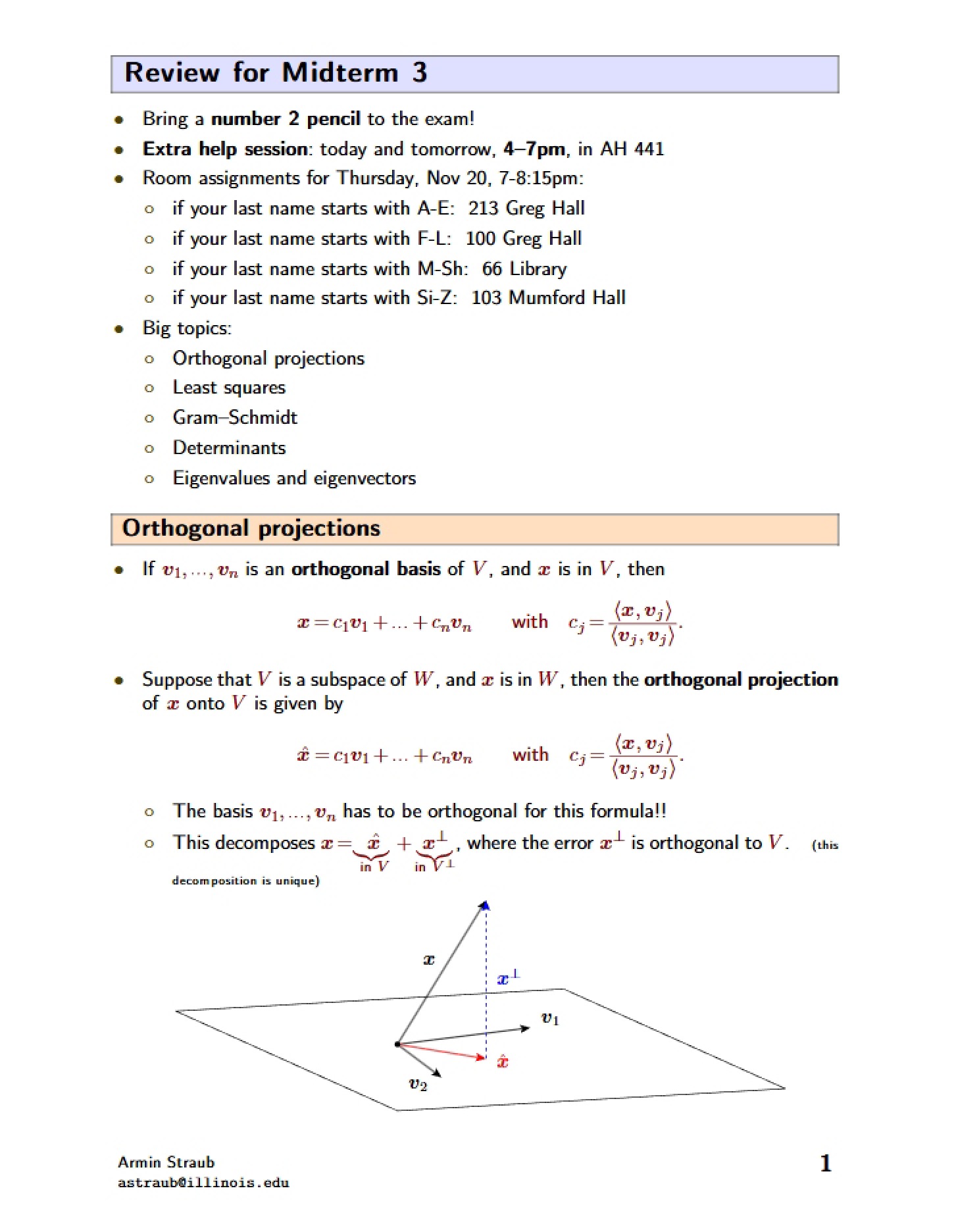 Lecture Notes 35
