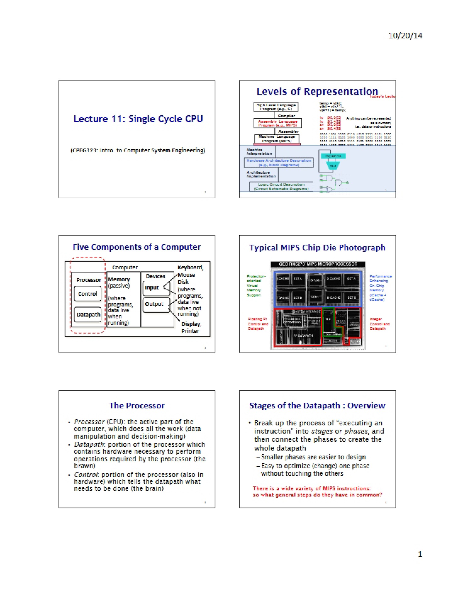 Single Cycle (11)