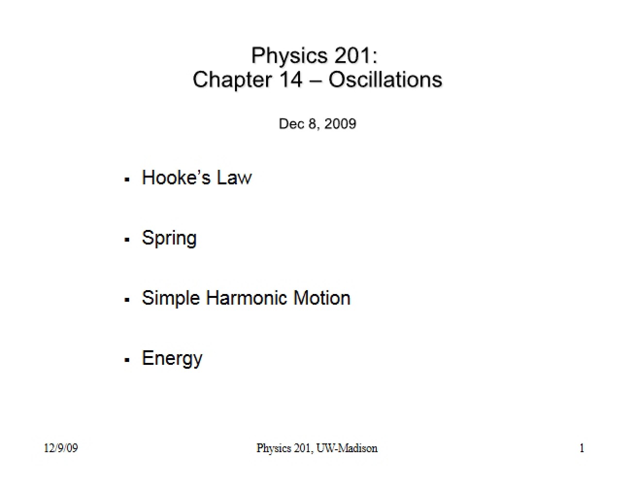 Linear Momentum Conservation