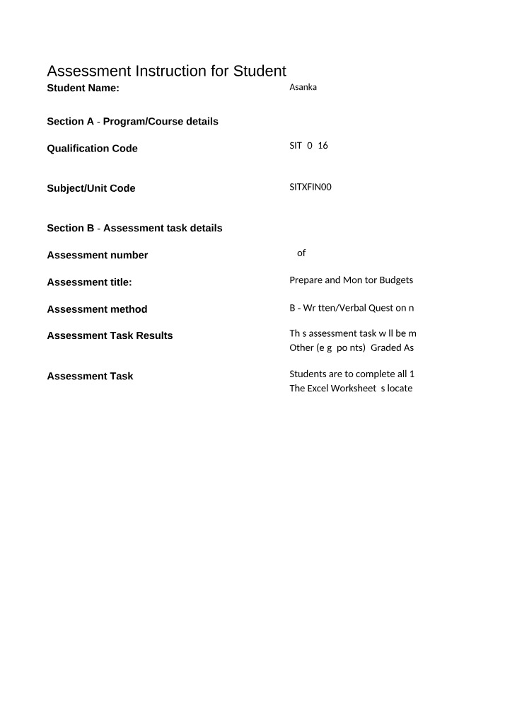 Assessment Task 2 - Asanka