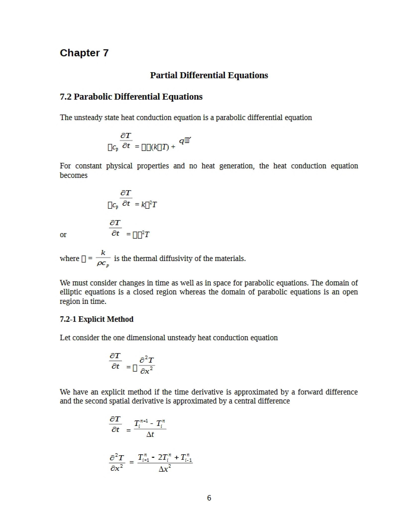 Partial Differential Equations - Chapter Seven