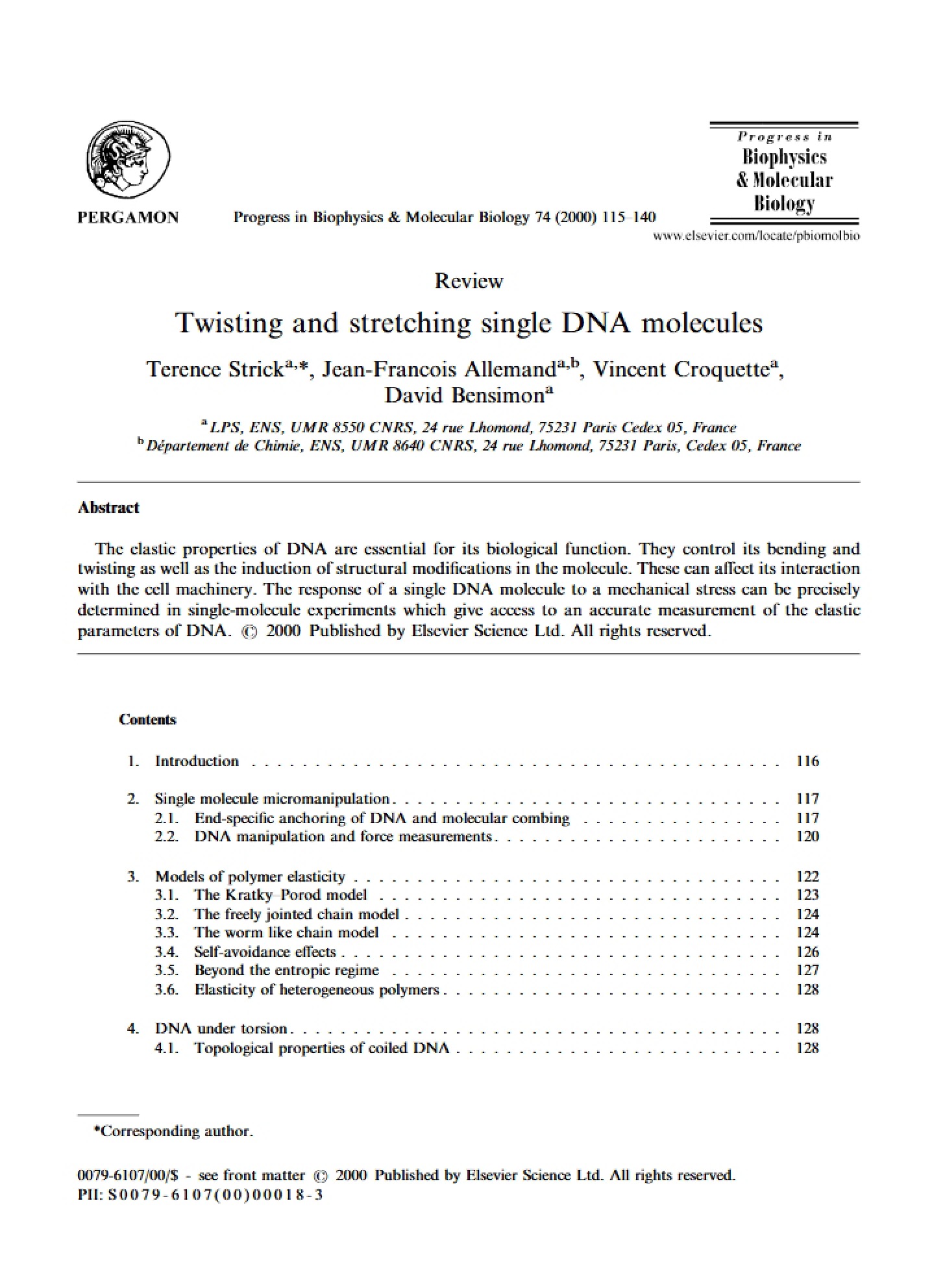 Single DNA Molecule Stretching and Twisting
