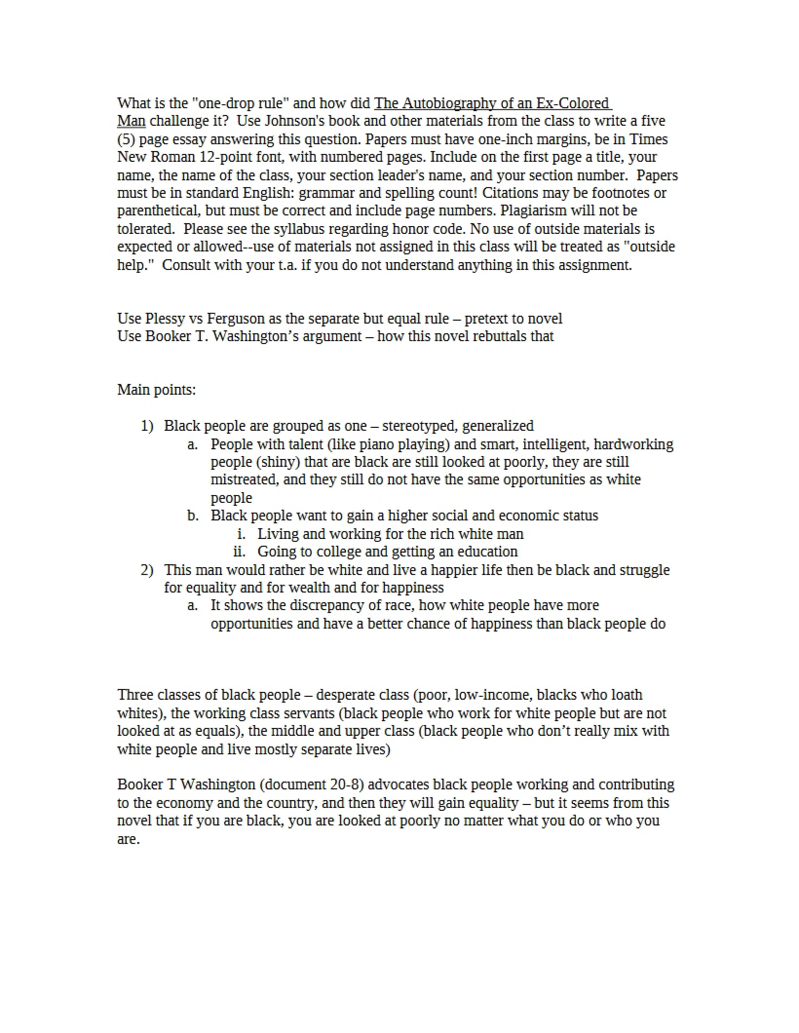 General Notes