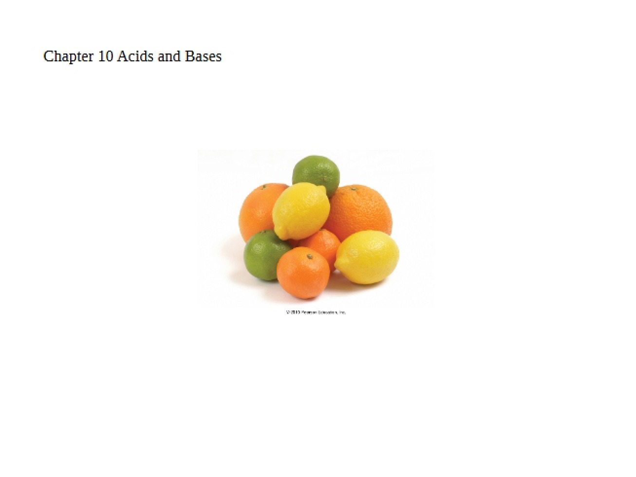 Bases and Acids Chemistry