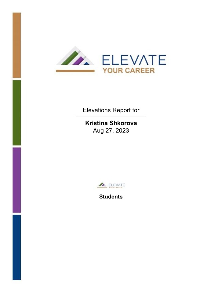 Your Elevations Personality Theme