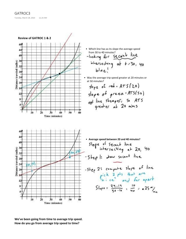 GATROC3 - Lecture Slides